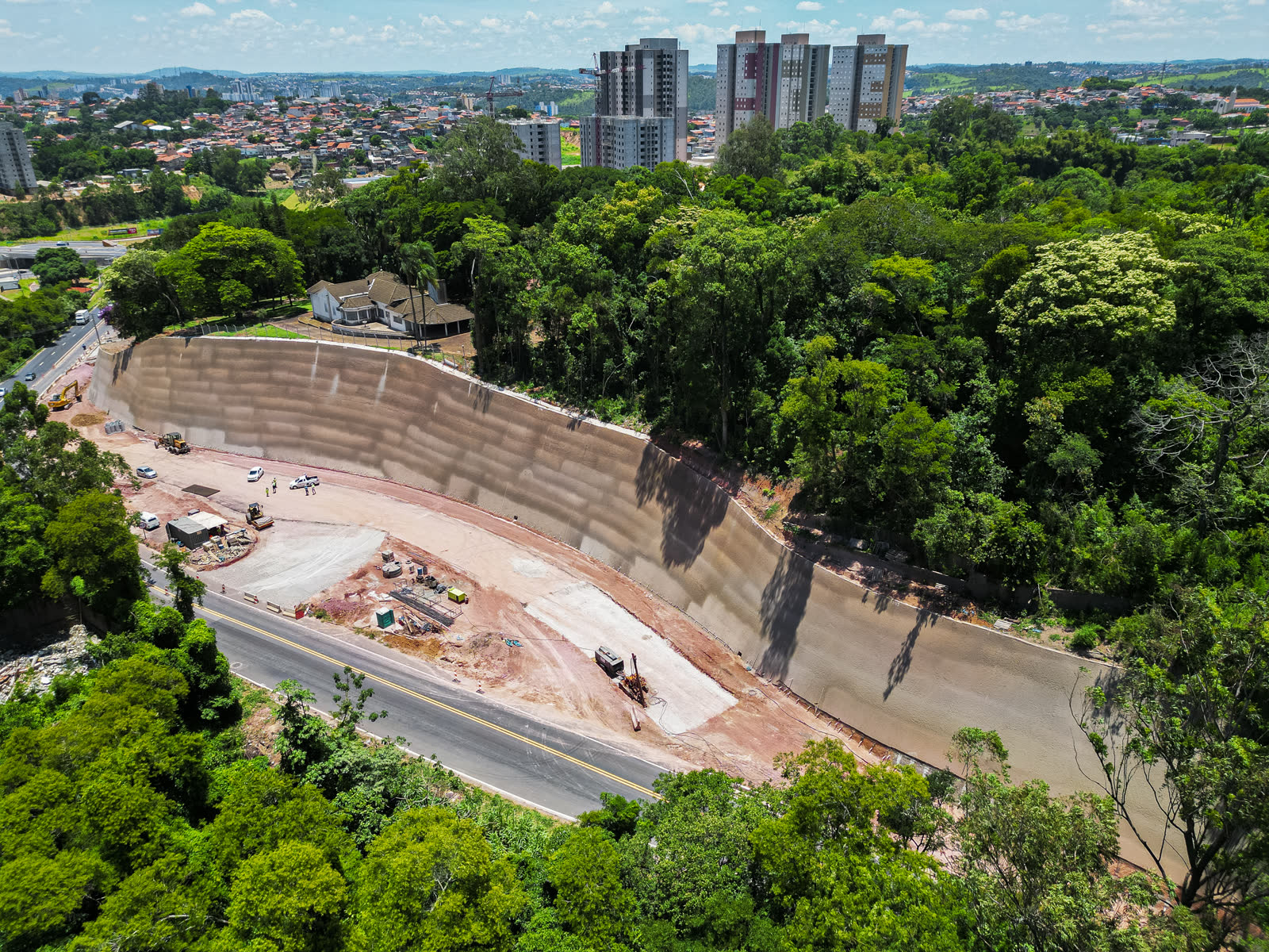 Aplicação de concreto projetado — Concreto Projetado