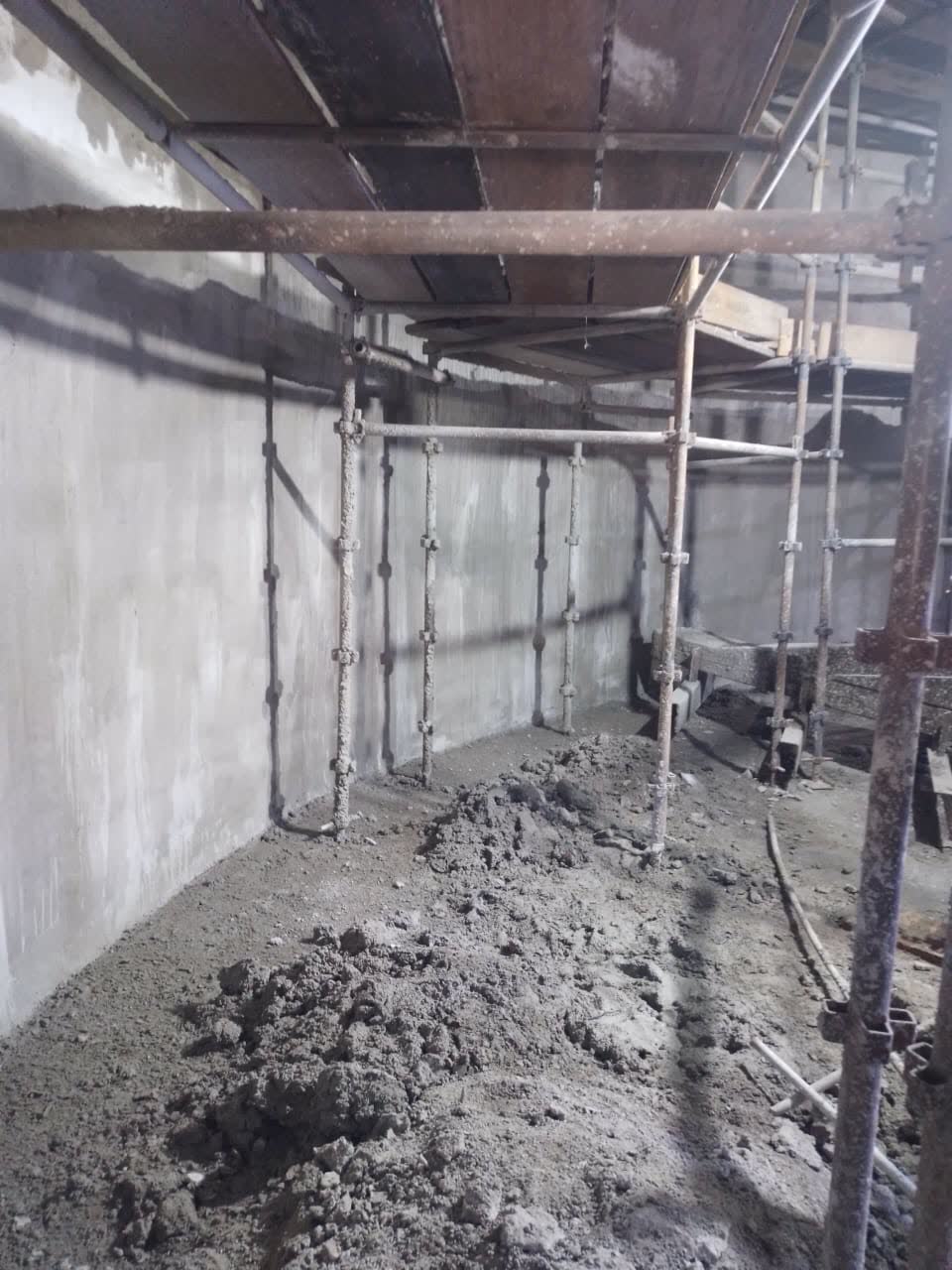 Reservatório em concreto projetado — Concreto Projetado