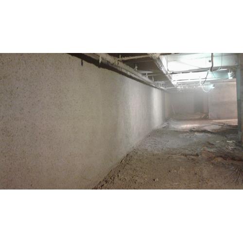 Subsolo em concreto projetado — Concreto Projetado