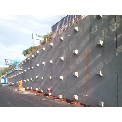 Tirante monobarra — Contenção e Estabilização